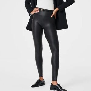 Spanx Faux Leather Leggings